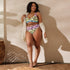 Pansexual Pride Aloha High-Waisted Bikini